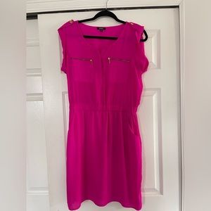 XOXO Magenta Dress with Pockets NWOT